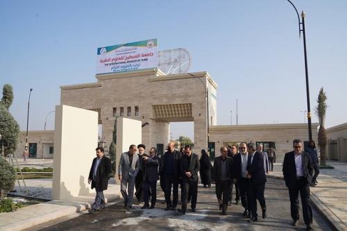 افتتاح شعبه بین الملل دانشگاه علوم پزشکی تهران در کربلا