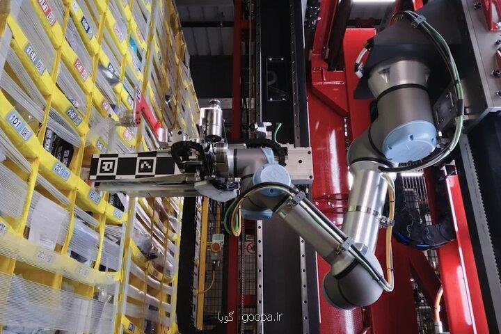 روباتی با حس لامسه در آمازون مشغول به کار می شود