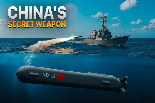 چین پهپادهای خیلی بزرگ زیردریایی خودرا آزمایش می کند